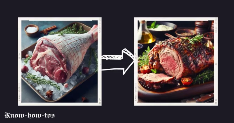 HOW TO COOK LAMB SHANK FROM FROZEN TO ROAST?