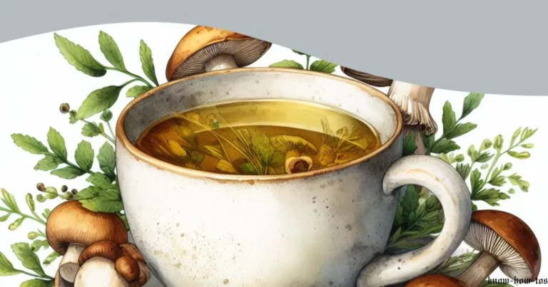 MAKING MUSHROOMS TEA (SHROOM TEA RECIPE)